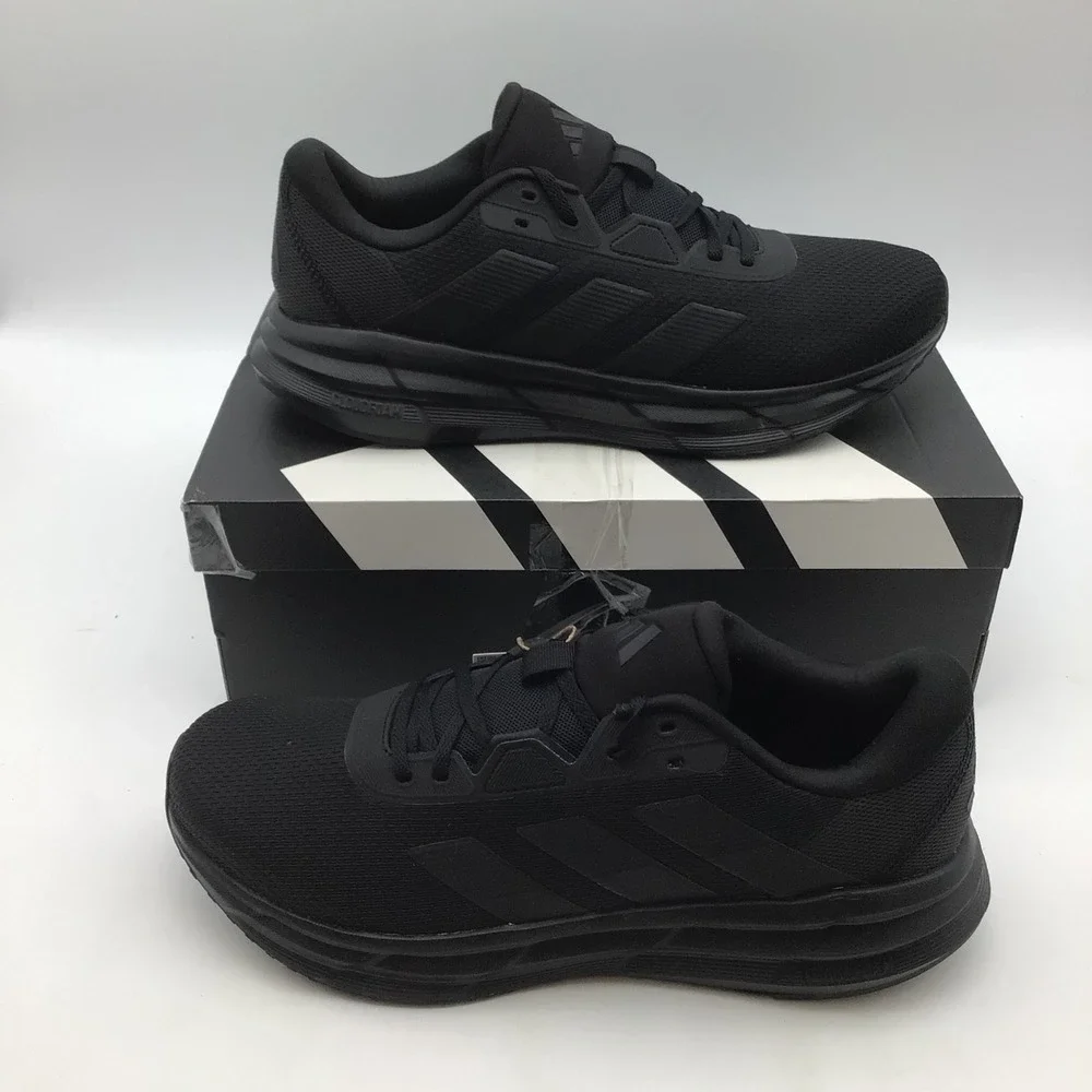 Adidas Galaxy 7 M Mens Running Shoes Triple Black ID8757 Size 11‎ NEW